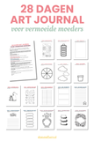 28 dagen art journal voor vermoeide moeders