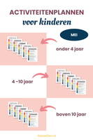 Activiteitenplannen voor kinderen - mei