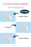 Activiteitenplannen voor kinderen - september