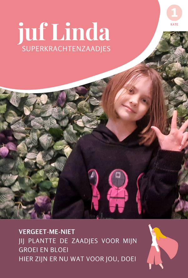 gepersonaliseerde bloemenzaadjes