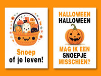 Halloween posters (set van 13)