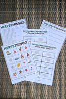 Naar buiten in de herfst – printable pakket voor het hele gezin 🍂