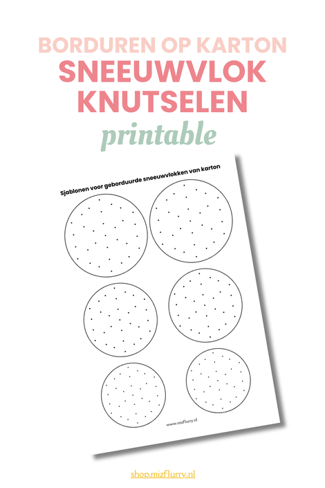 voorbeeld sneeuwvlok knutselen printable