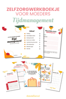 Zelfzorgwerkboek september - Tijdmanagement