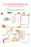 Zelfzorgwerkboek september - Tijdmanagement