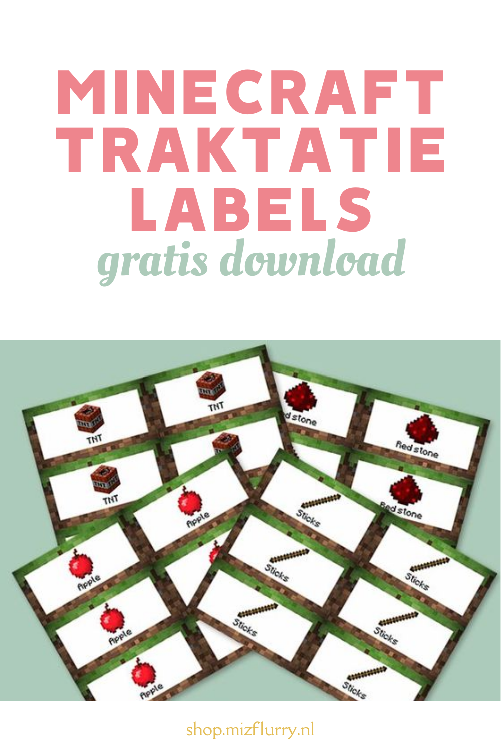 minecraft-traktatie-labels-mizflurry
